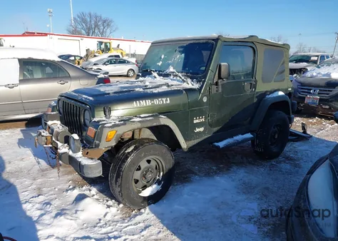 2005 Jeep Wrangler X from USA, damaged, VIN 1J4FA39SX5P309724